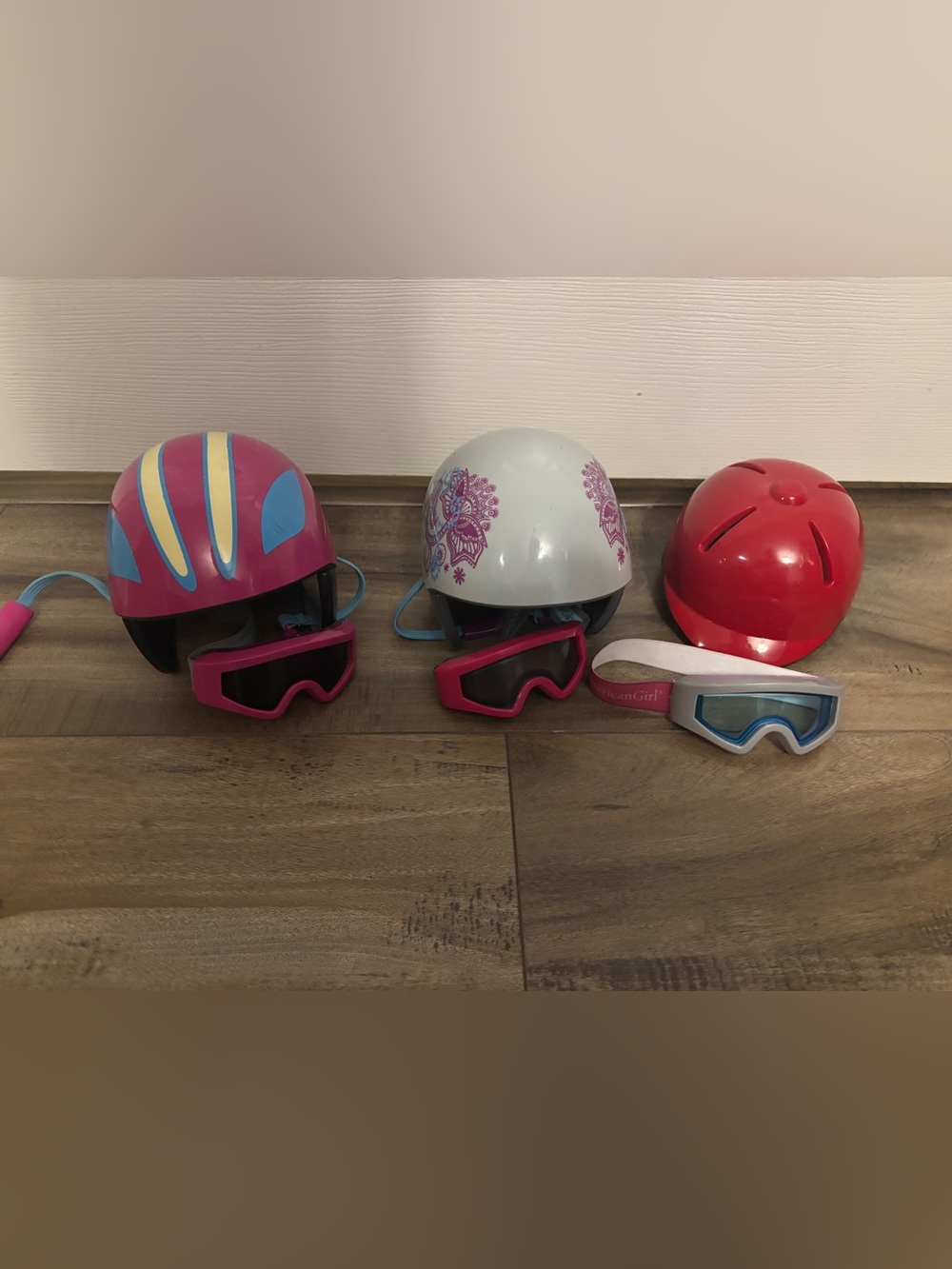 American Girl Doll Helmets and Goggles